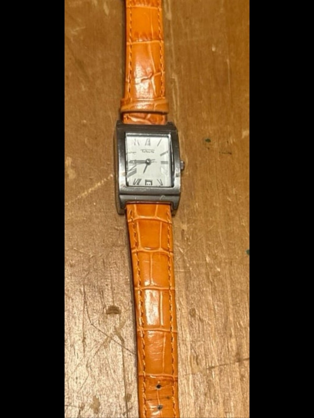 Talbots Ladies Small Face Tank Watch